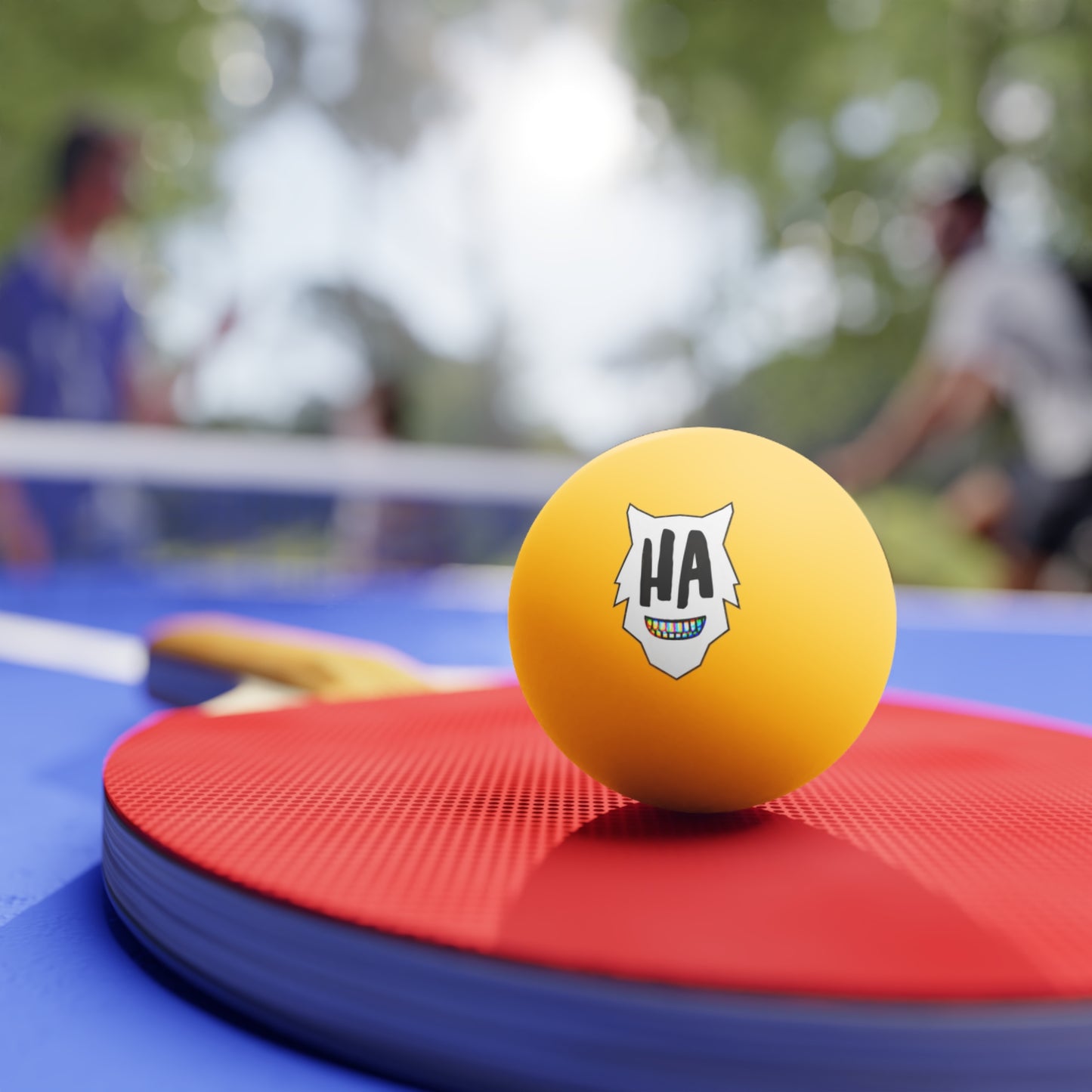 “HA” Ping Pong Balls, 6 pcs