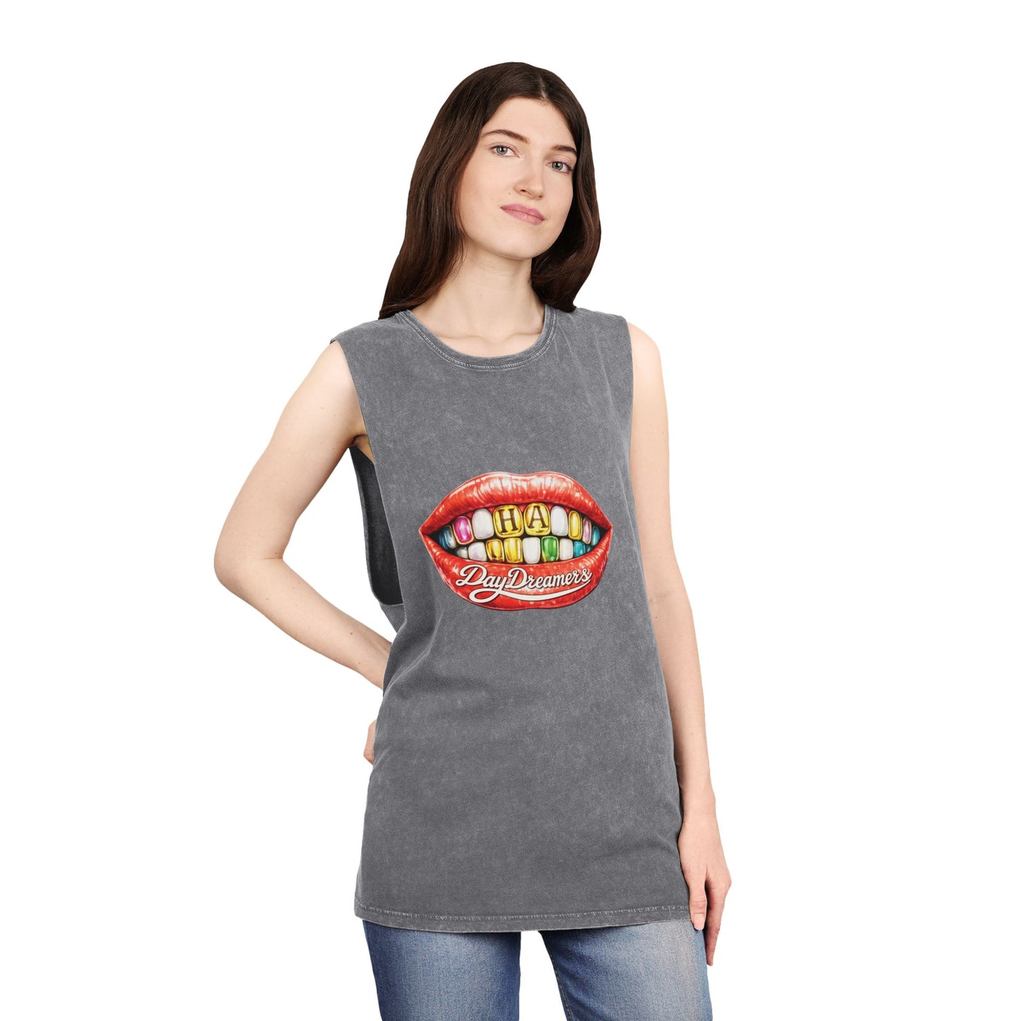 HA Stonewash Tank Top