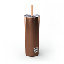 Load image into Gallery viewer, &quot;HA&quot; Skinny Tumbler with Straw, 20oz
