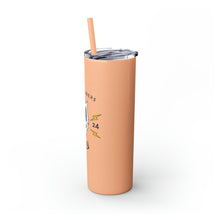 Load image into Gallery viewer, &quot;HA&quot; Skinny Tumbler with Straw, 20oz
