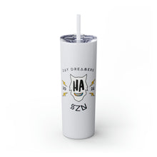 Load image into Gallery viewer, &quot;HA&quot; Skinny Tumbler with Straw, 20oz
