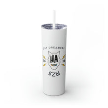 Load image into Gallery viewer, &quot;HA&quot; Skinny Tumbler with Straw, 20oz
