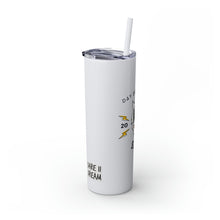 Load image into Gallery viewer, &quot;HA&quot; Skinny Tumbler with Straw, 20oz
