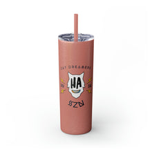 Load image into Gallery viewer, &quot;HA&quot; Skinny Tumbler with Straw, 20oz
