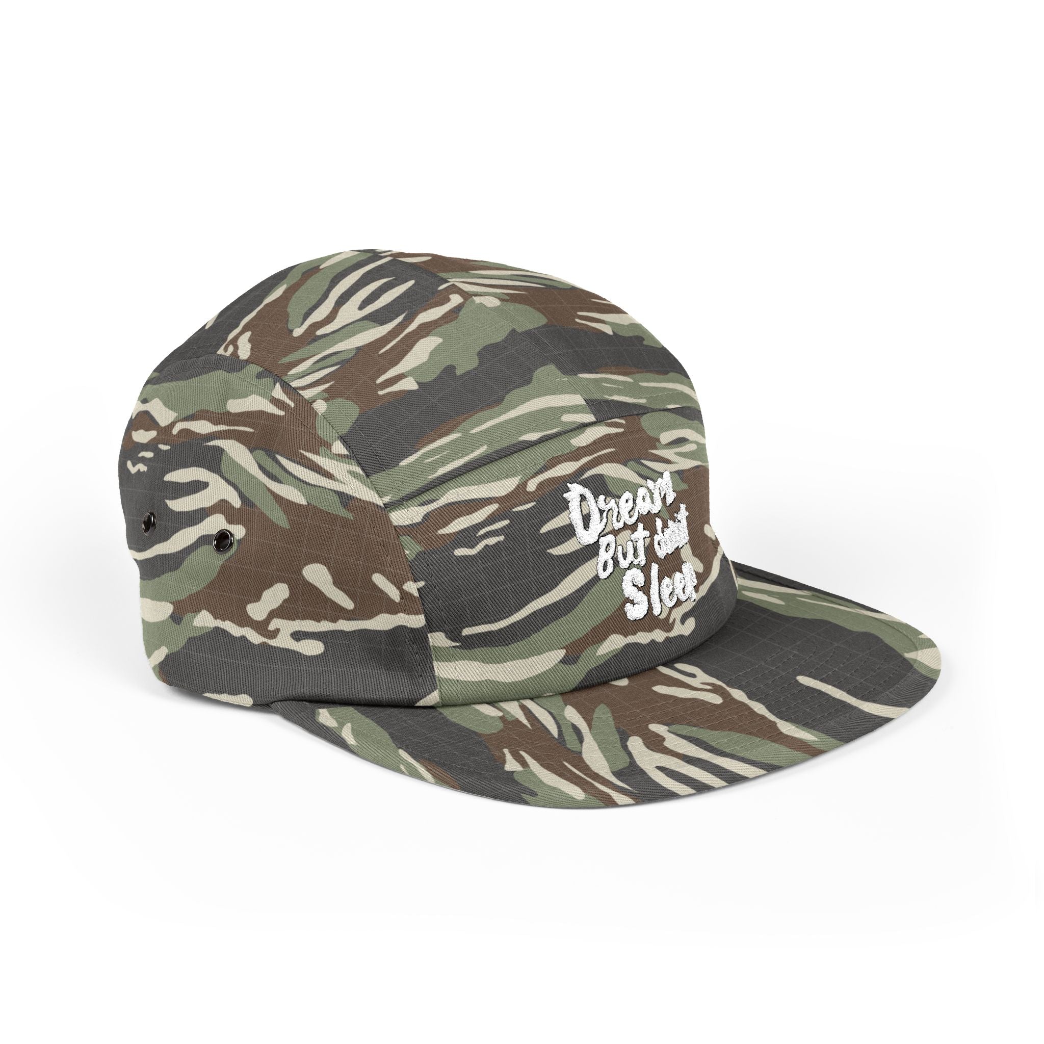 “Dream But Don't Sleep” 5 Panel Cap